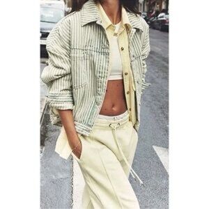 Free People Opal Swing Denim Jacket